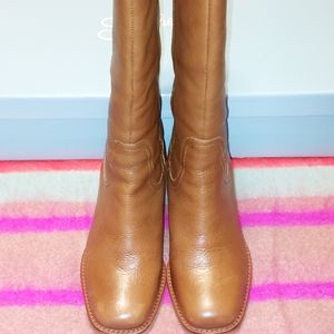 Seychelles Itinerary Leather Tan Boots *Like New*